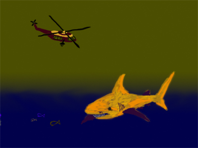 It's a shark.